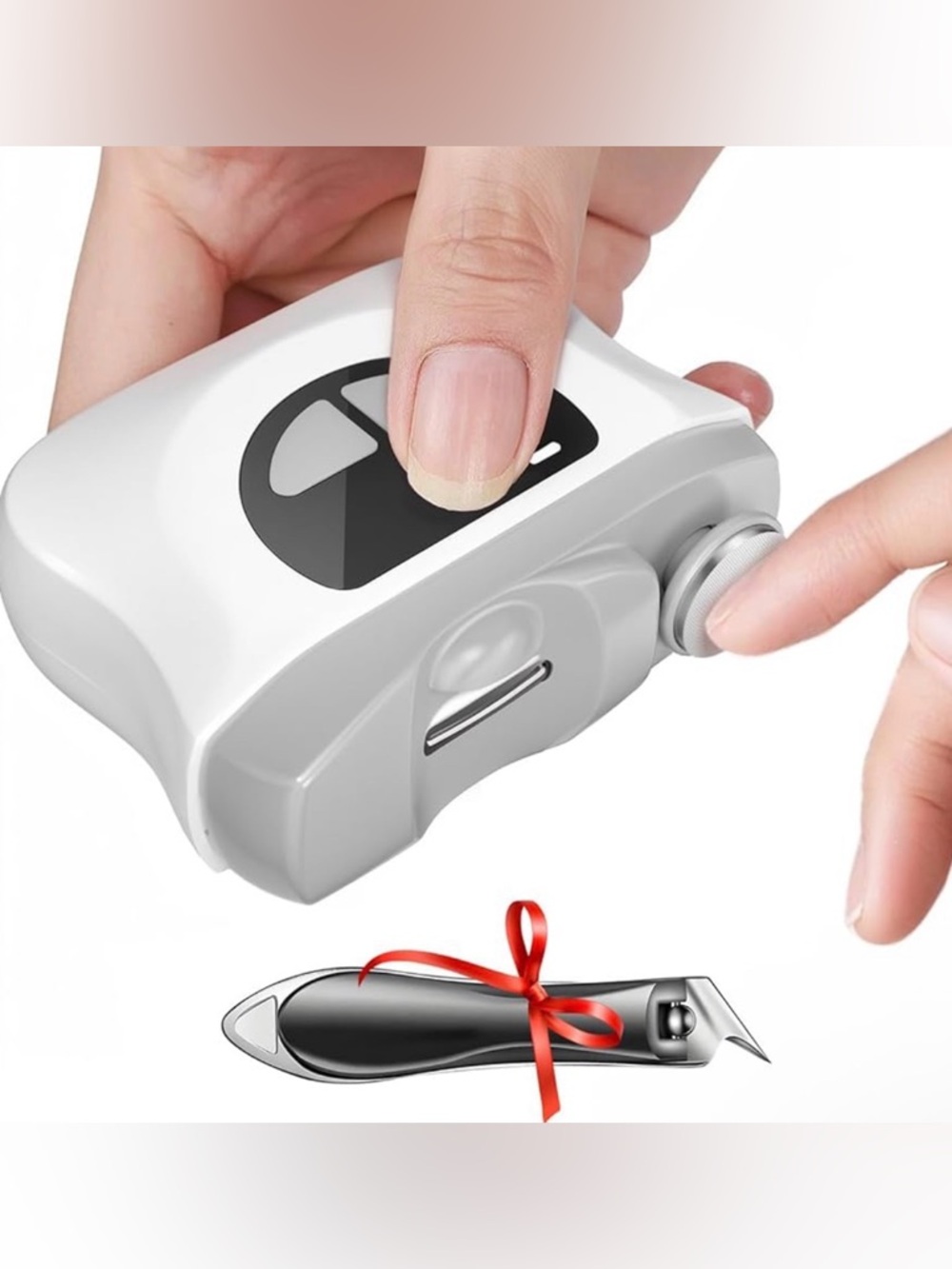 Electric Nail Clipper 2 in 1 Improved Nail Clippers Set 2026 Improved Automatic